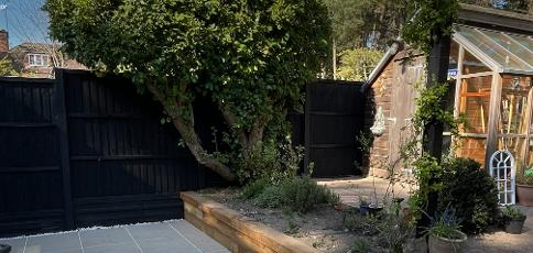 Fence painting